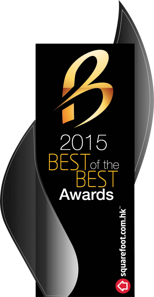 "Best Property Project" in "Best of the Best Awards 2015" by Squarefoot.com.hk