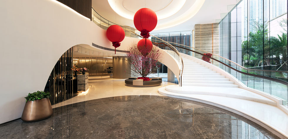 Clubhouse Lobby 會所大堂 Clubhouse Lobby 會所大堂